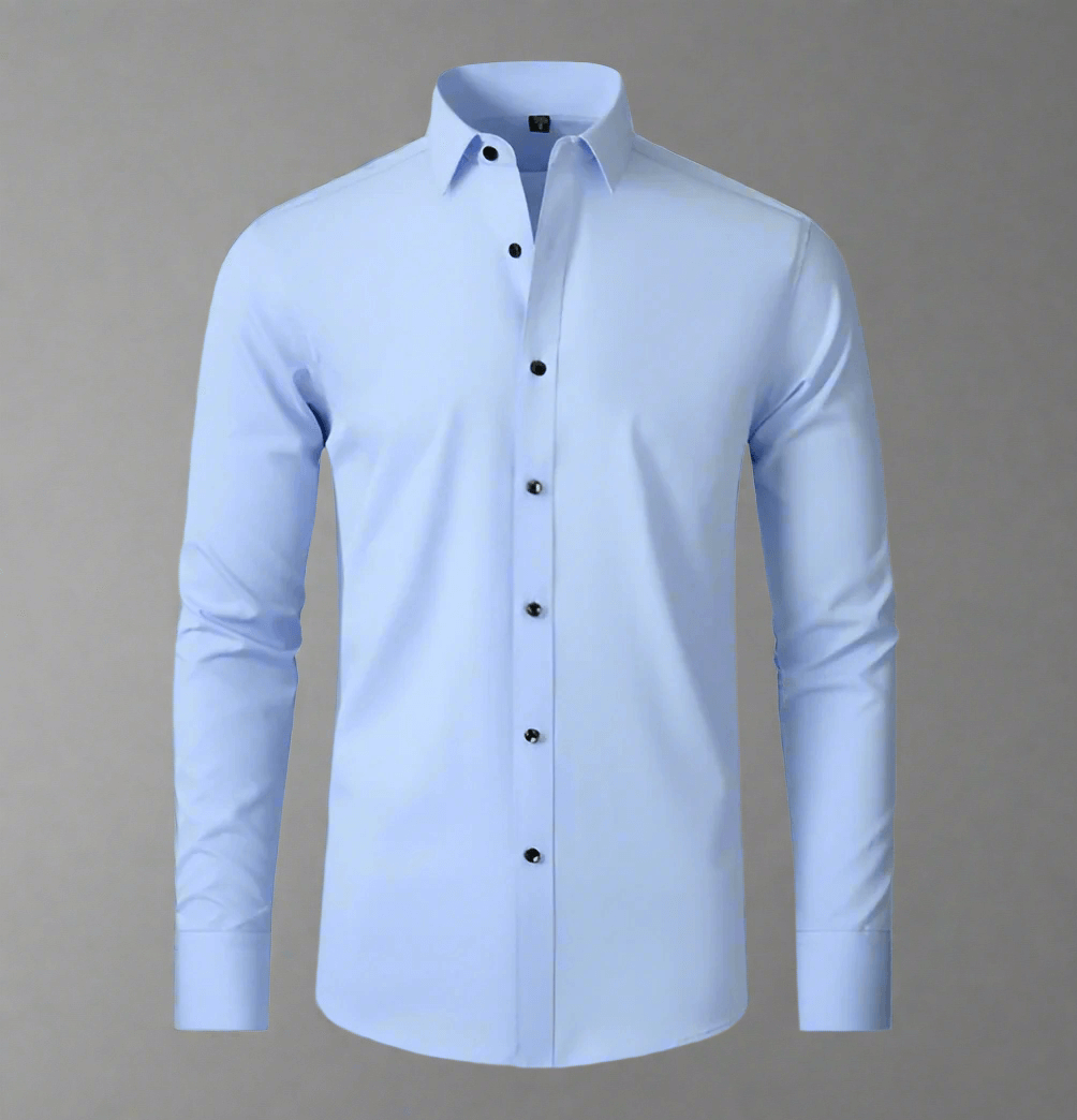 Herrskjorta - Slim Fit - Stretch - Långärmad