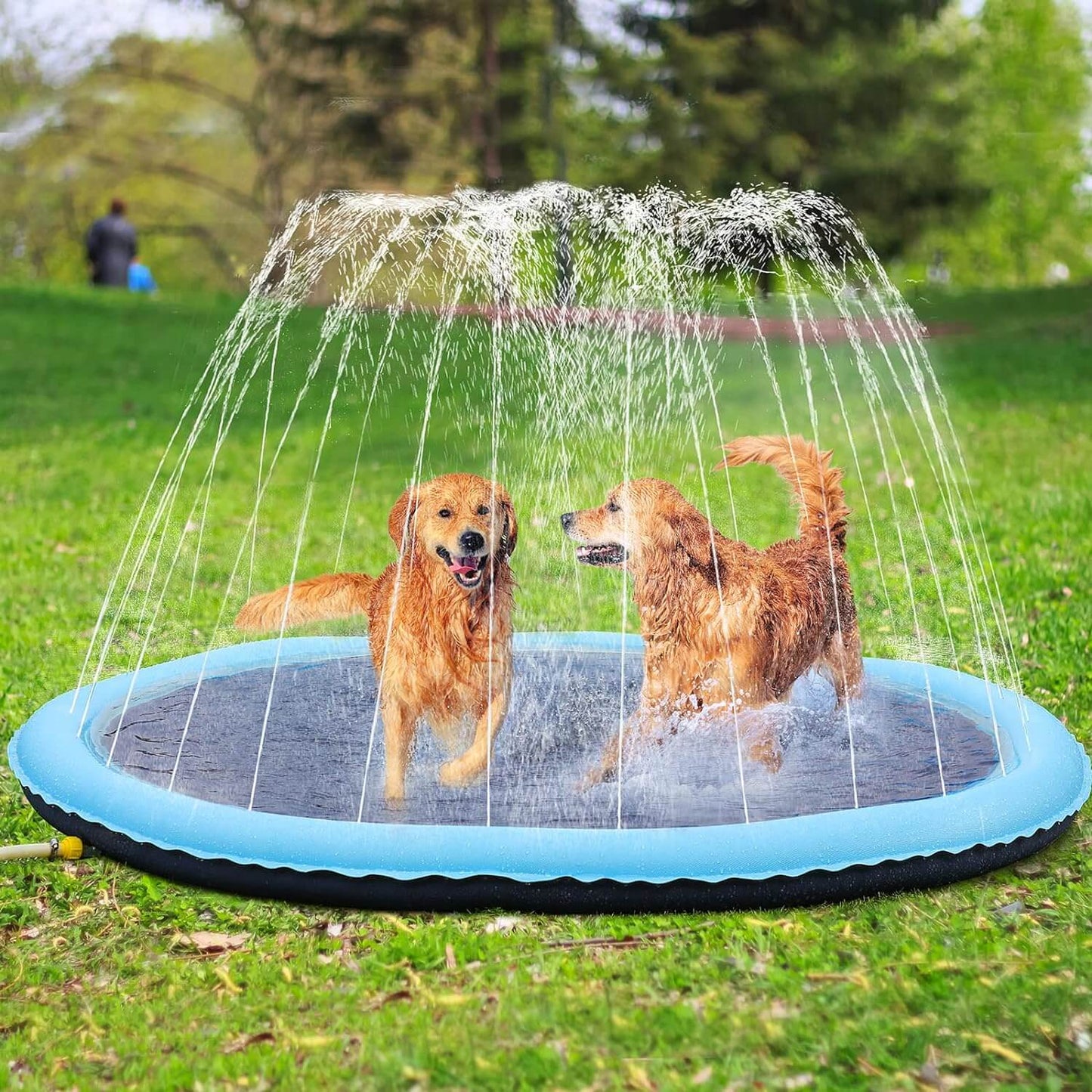 Kylmatta med Sprinkler för Hundar - Sommarlek & Kylning