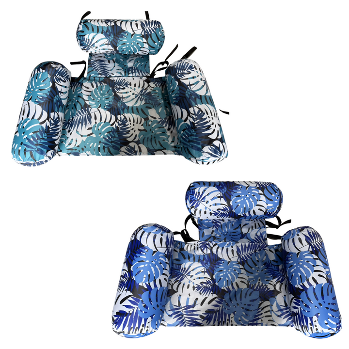 Profitez du confort ultime avec ce fauteuil gonflable flottant, parfait pour la détente à la piscine, plage ou lac.