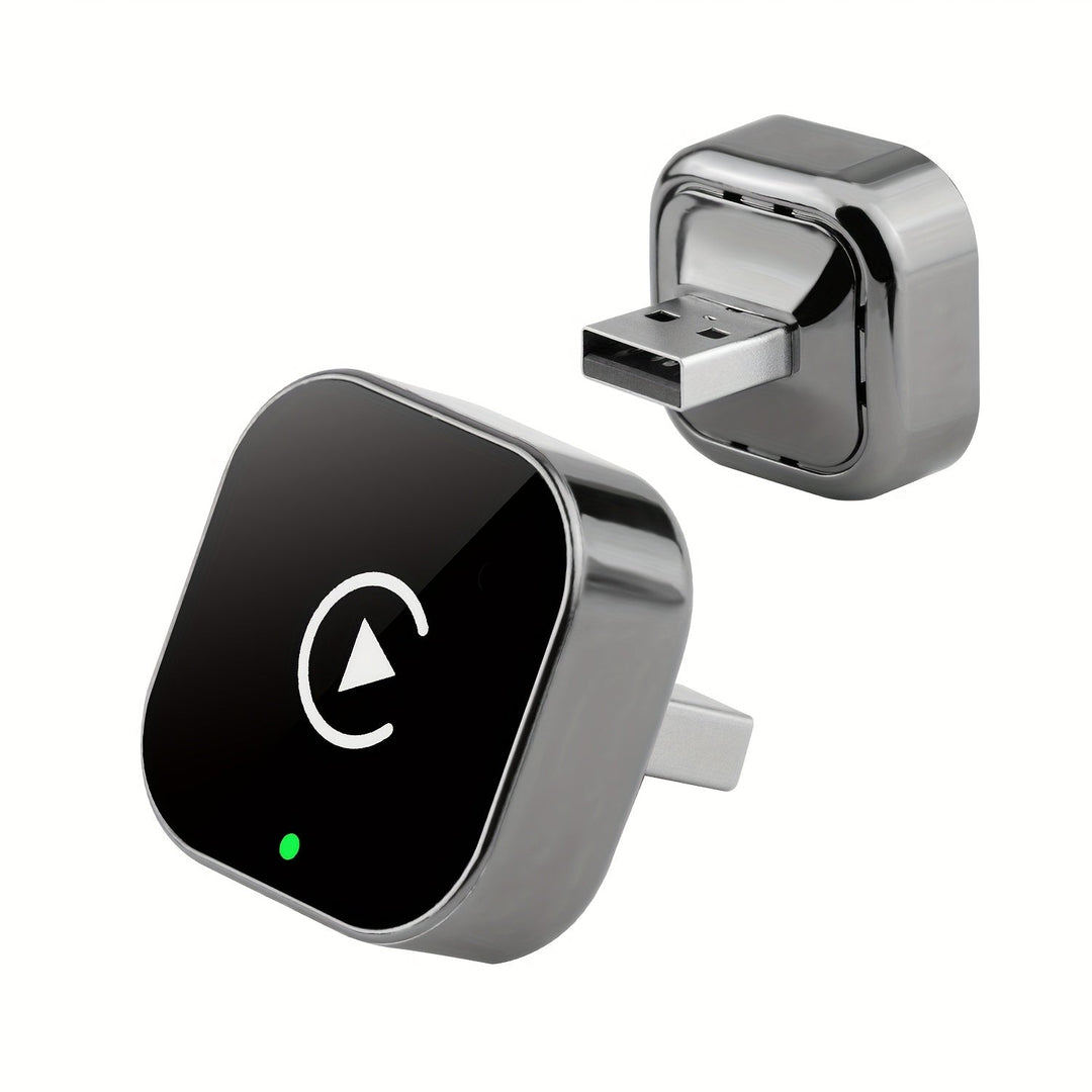 Adaptateur 2-en-1 sans fil CarPlay & Android Auto pour connexion rapide et facile à votre voiture.