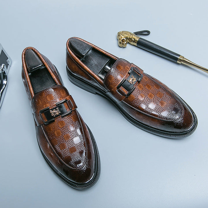 Chaussures formelles et décontractées pour hommes, en cuir souple, garantissant élégance et confort optimal.