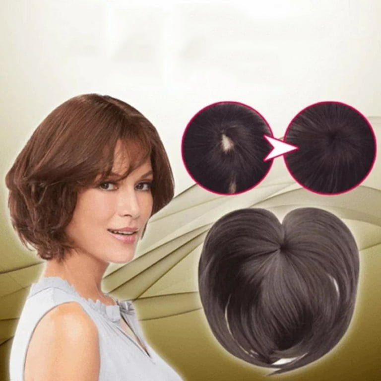 Extensions de cheveux naturels à clips pour femme. Volume instantané et coiffure facile.