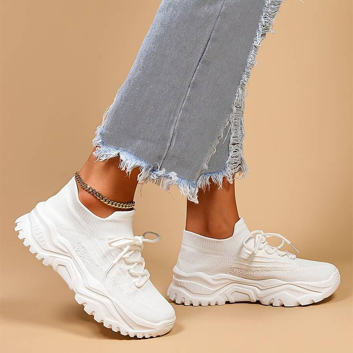 Sneakers orthopédiques confortables pour femmes, parfaites pour la marche et le bien-être au quotidien.