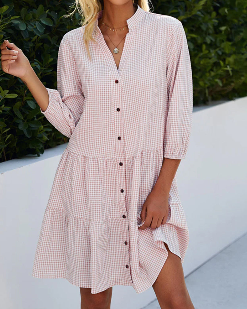 Robe chemise longue femme pour un confort chic, parfaite pour une mode quotidienne élégante d'été.