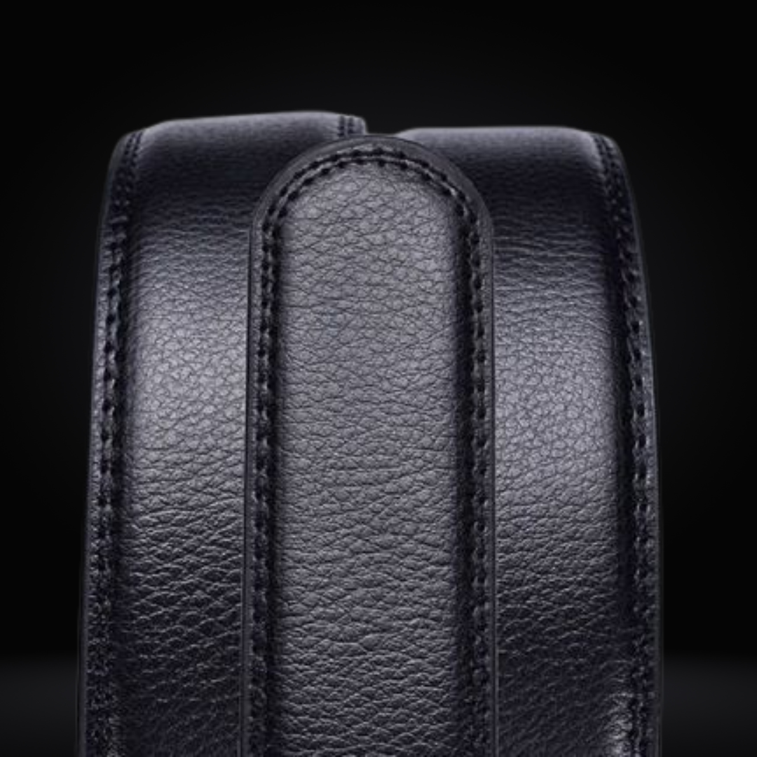Ceinture pour hommes, style classique et automatique, idéale pour un look élégant et un confort ajustable.