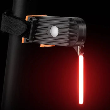 Feu arrière pour vélo, garantit votre sécurité sur route, rechargeable et durable pour le cyclisme.