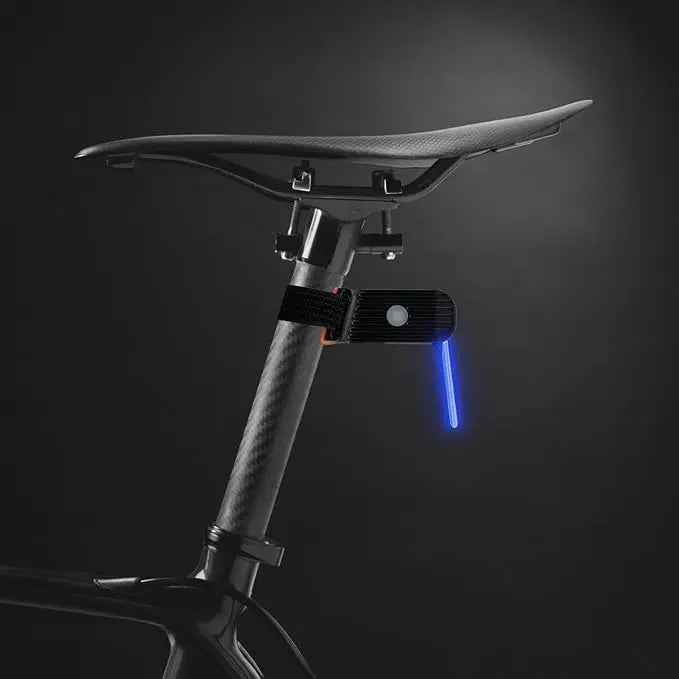 Lumière vélo arrière USB-C, rechargeable, idéale pour la sécurité et le cyclisme quotidien.