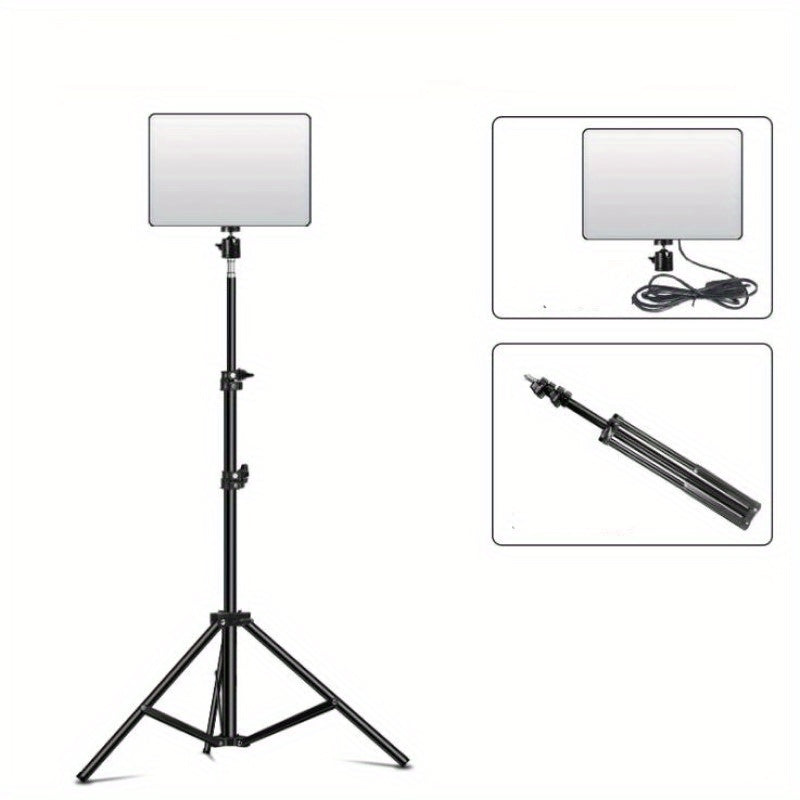 Équipement d'éclairage de studio, trépied-lampe réglable, essentiel pour la production photo et vidéo pro.
