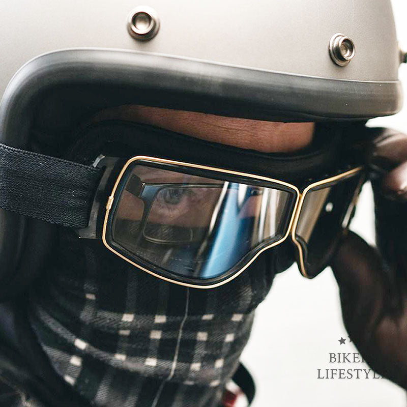 Accessoire de protection oculaire unisexe, anti-buée et anti-UV pour sports extérieurs.