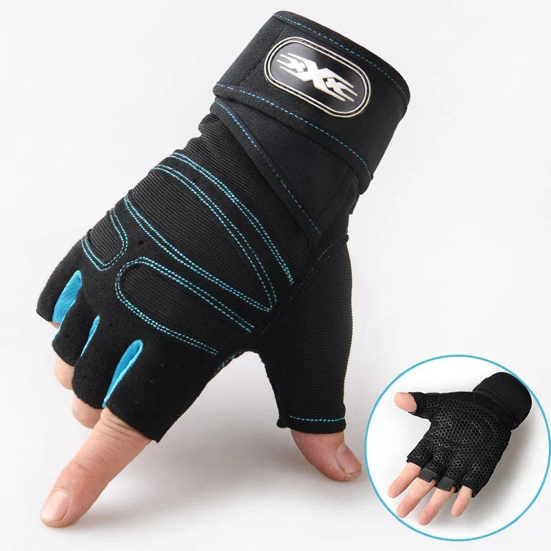 Gants FitFlex unisexe : conçus pour la performance en fitness, gym, avec support poignet.