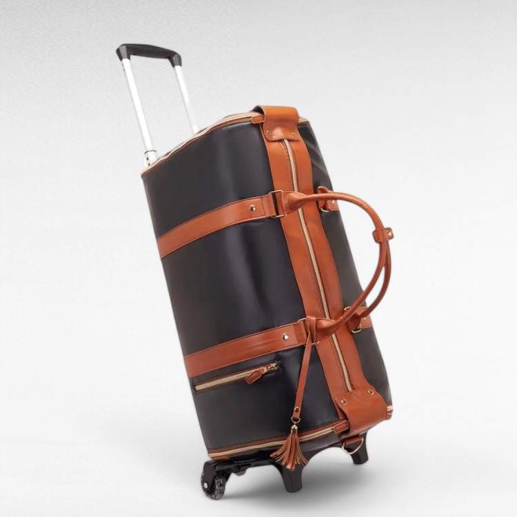 Sac cabine souple et léger. Maximisez votre espace de rangement pour un voyage confortable.