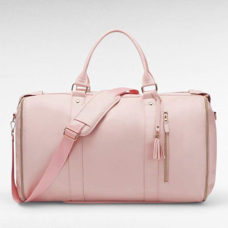 Bagage compact et stylé en cuir végétalien. Parfait pour vos voyages d'affaires et loisirs.
