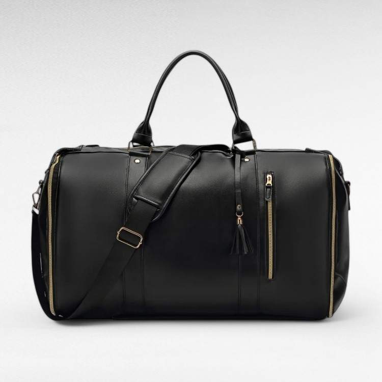 Sac de voyage durable en cuir végétalien. Un bagage à main fiable pour toutes vos aventures.