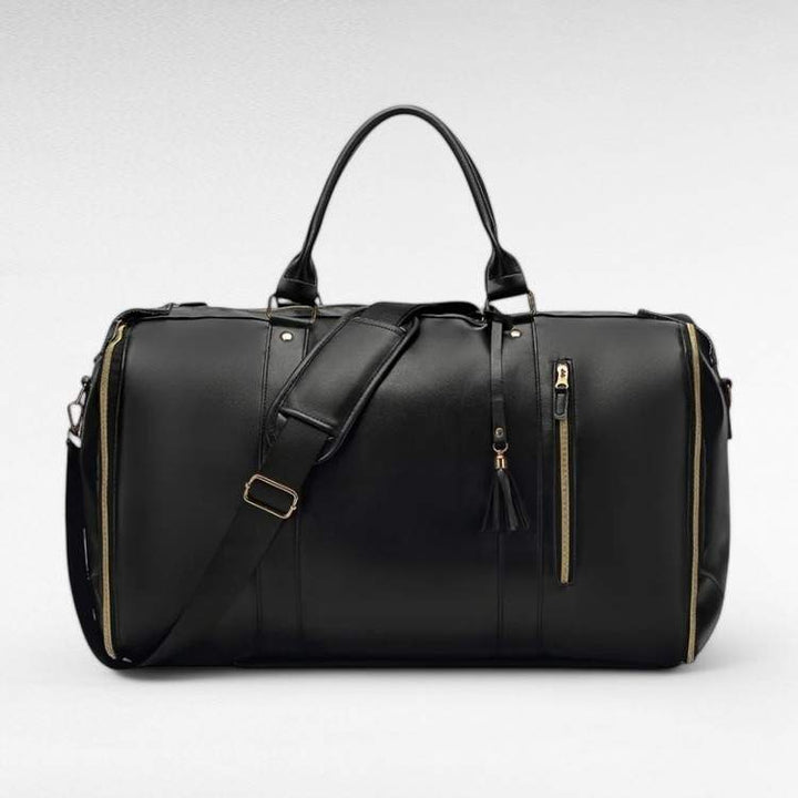 Sac de voyage durable en cuir végétalien. Un bagage à main fiable pour toutes vos aventures.
