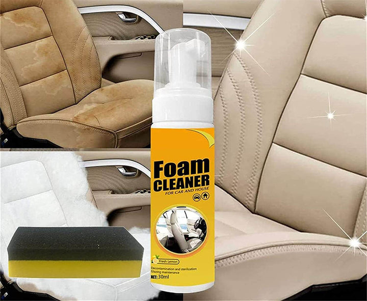 ShineFoam nettoyant mousse pour propreté impeccable maison, cuisine, salle de bain, auto. Détachant puissant.
