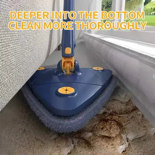Entretien maison facilité avec ce mop rotatif 360° ajustable. Nettoyage sol, murs et plafonds efficace.