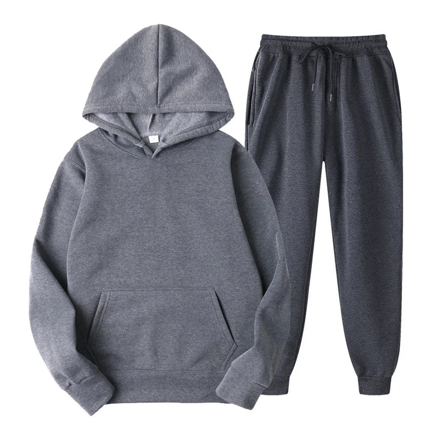 Sweat à capuche homme du survêtement, coupe moderne, tissu doux pour un style décontracté et confortable.