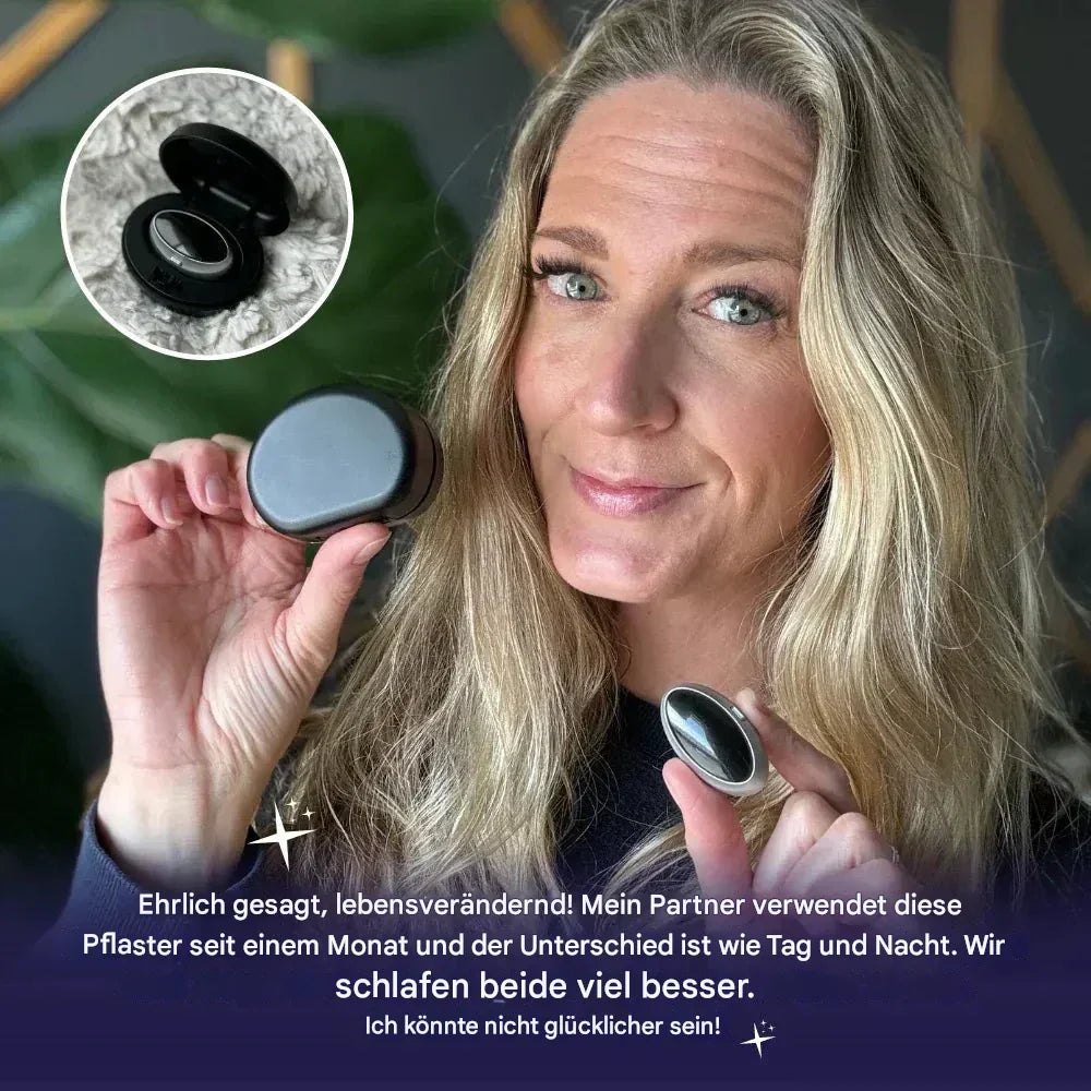 Dispositif AirEase, votre solution sommeil pour hommes et femmes. Dites adieu aux ronflements et bonjour au bien-être.