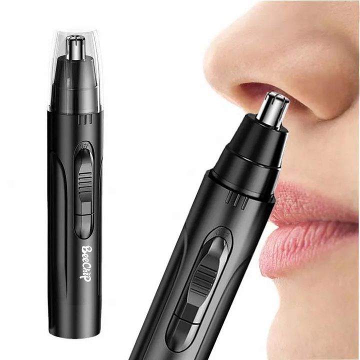 Tondeuse nez et oreilles rechargeable pour homme et femme, épilation sans douleur et précise.