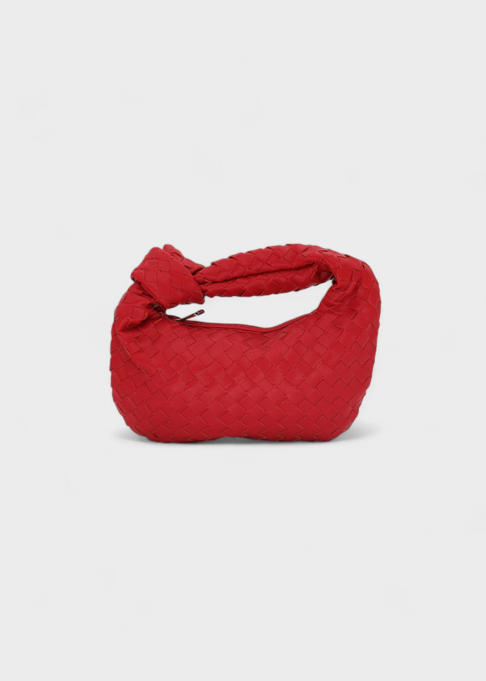 Élégant mini sac tressé en similicuir, sac à main chic au design moderne pour compléter votre style.