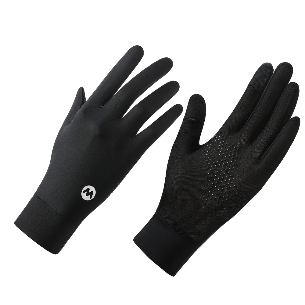 Gants anti-UV légers femme pour conduite estivale. Protection solaire UPF50+ et écran tactile.