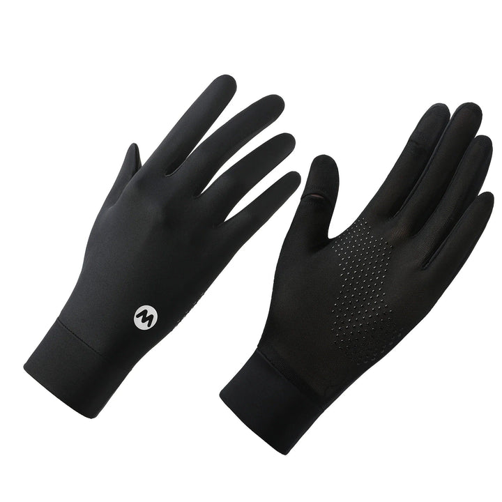 Gants anti-UV légers femme pour conduite estivale. Protection solaire UPF50+ et écran tactile.