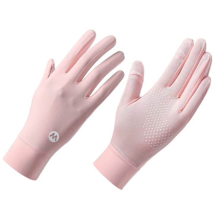 Gants respirants anti-UV femme, protection mains UPF50+ pour activités extérieures. Confort été.