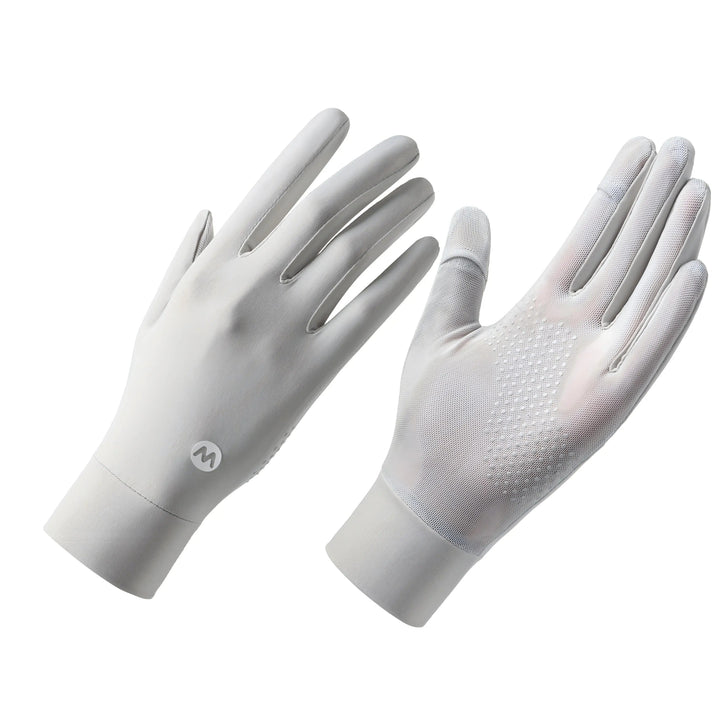 Gants anti-UV femme UPF50+, tissu léger et doux. Accessoire essentiel pour protection solaire des mains.
