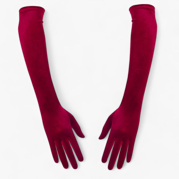 Gants d'hiver femme rouge vin, avec doublure douce. Chaleur élégante et confort supérieur garantis.