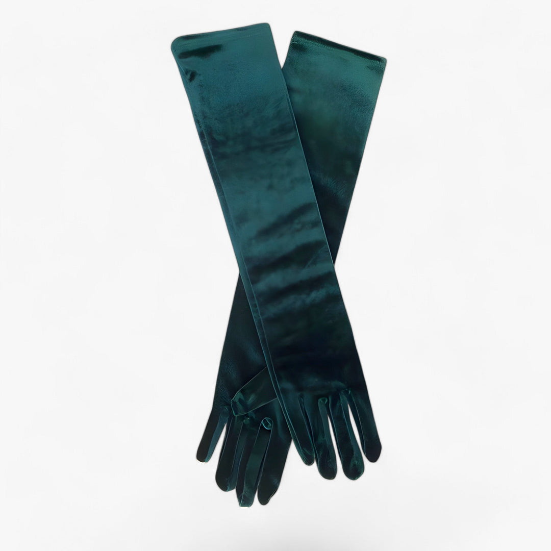 Gants d'hiver femme noirs, design élégant et rétro. Offrent une chaleur et un confort doux pour l'hiver.