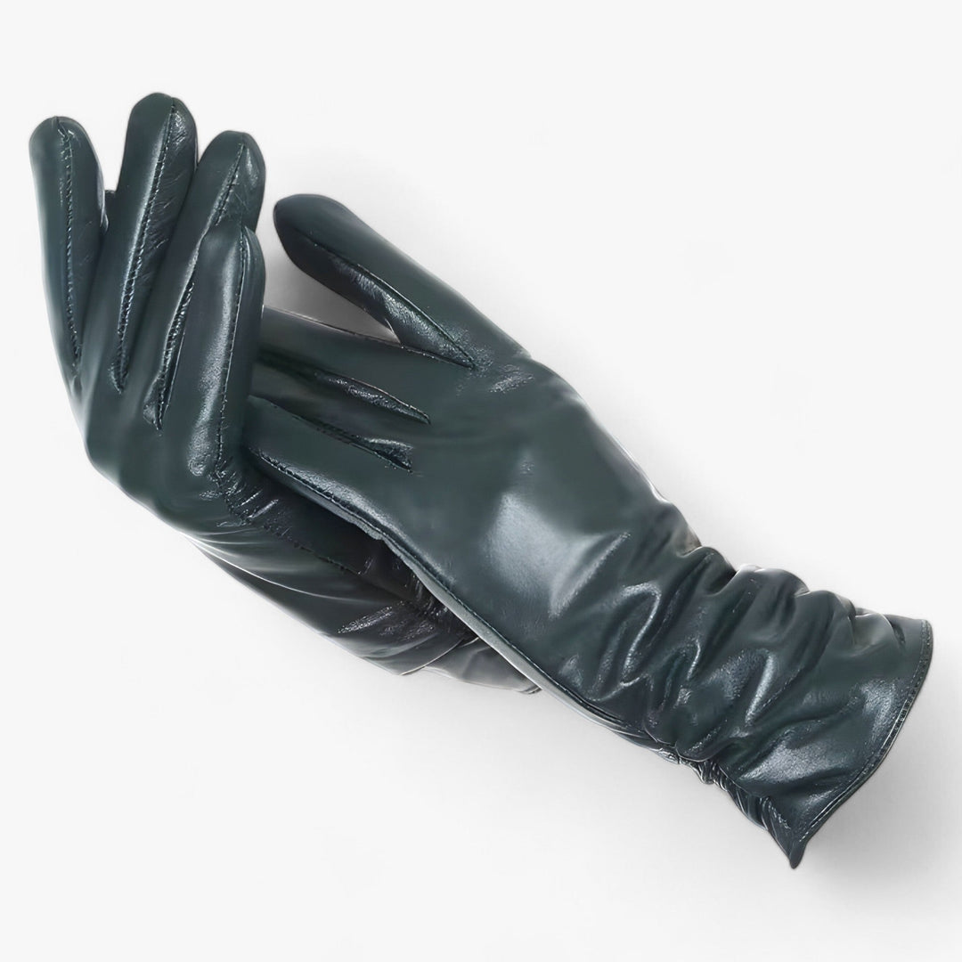 Gants d'hiver au design épuré, alliant chaleur, confort et une touche d'élégance.