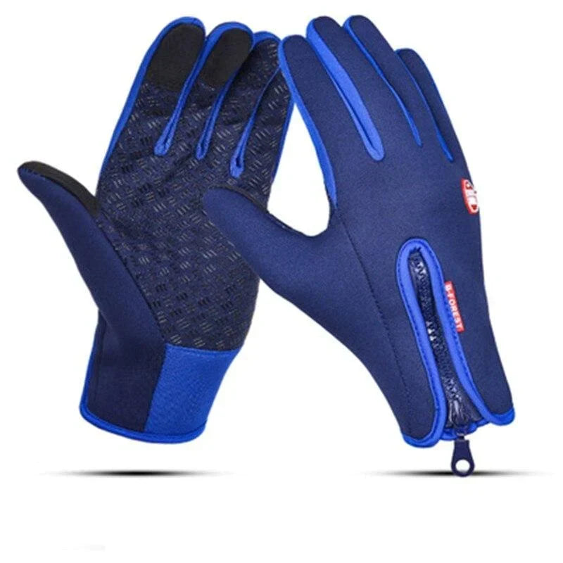 Gants d'hiver unisexes pour randonnée, ski, escalade. Résistants au vent, maintiennent les mains au chaud.