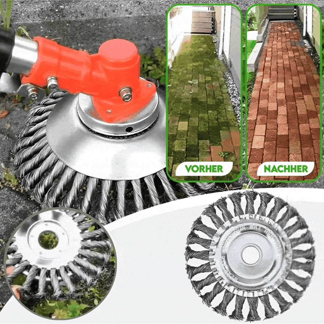 Désherbeur robuste pour pelouse et terrasse, accessoire de jardin durable et efficace contre les mauvaises herbes.
