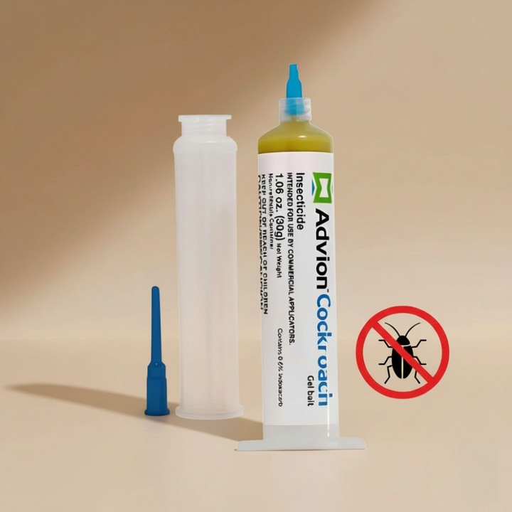 Gel anti-cafards professionnel pour maison. Élimination rapide et efficace des nuisibles avec seringue applicateur.
