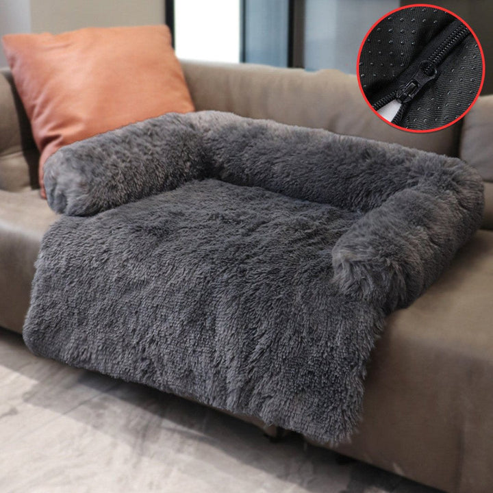 Canapé lit lavable pour chien, un produit animaux pratique garantissant propreté et confort longue durée.