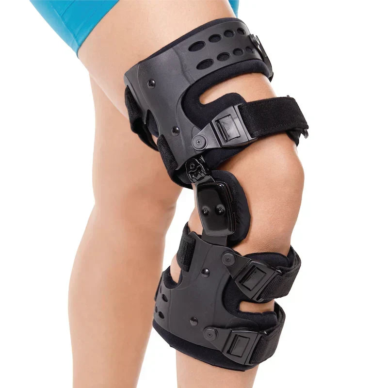 Genouillère de décharge unisexe pour arthrose, offrant un soulagement ciblé de la douleur au genou.