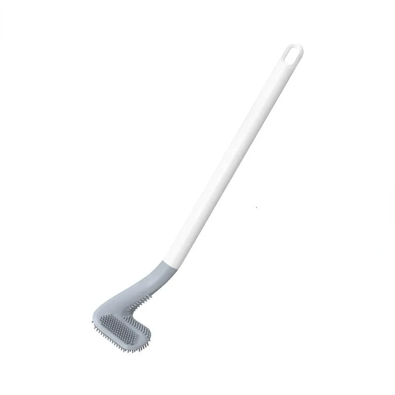 Brosse PureClean avec tête TPR antibactérienne, nettoyage hygiénique et durable pour le WC.