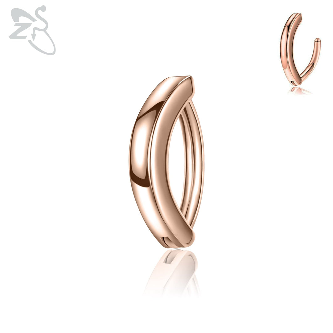 Piercing de nombril élégant en argent 925, cristaux scintillants pour femme, look été.