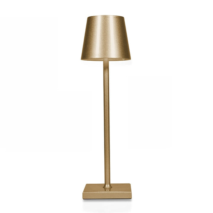 Lampe de table LED rechargeable sans fil, éclairage décoratif moderne pour intérieur/extérieur.