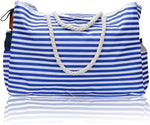 Rayures bleues et blanches