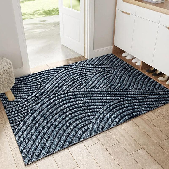 Tapis de propreté pour la maison, retenant boue et saleté, antidérapant et durable pour toute entrée.