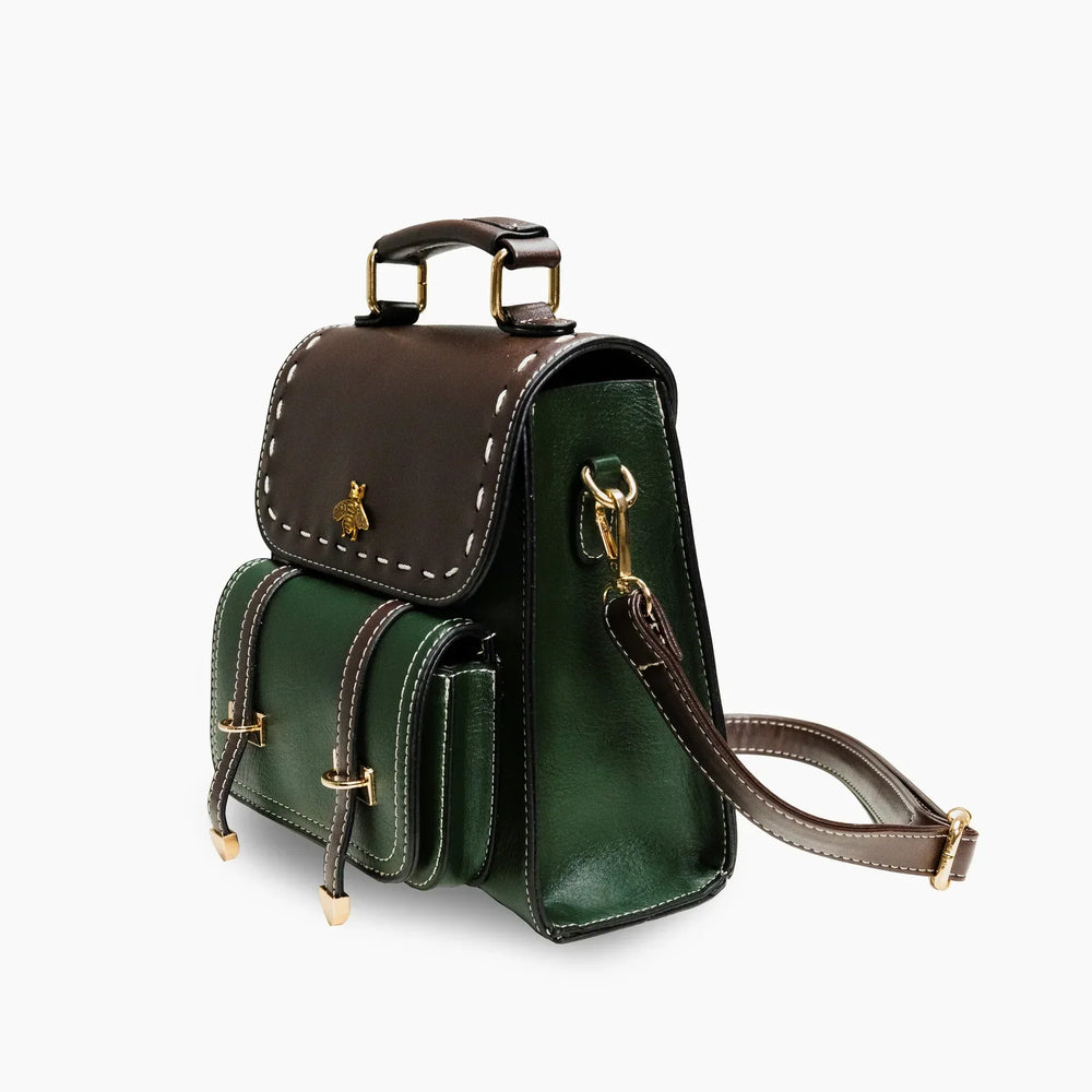 Sac à dos urbain Bella noir, fonctionnel pour le travail et les études.