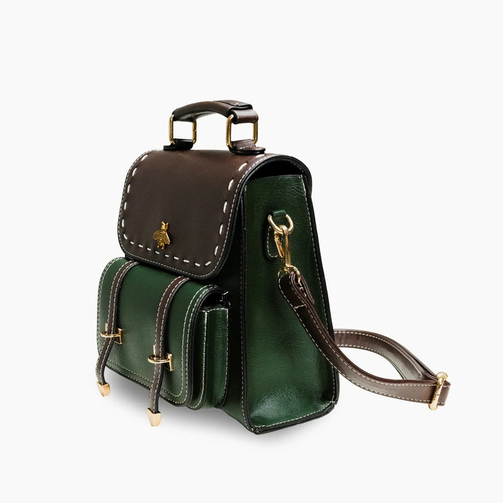 Sac à dos urbain Bella noir, fonctionnel pour le travail et les études.