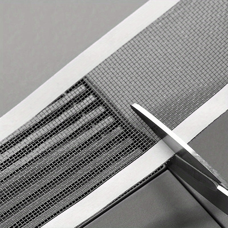 Rouleau de 5m de grille adhésive pour évacuation, protection facile et efficace contre les bouchons de cheveux.