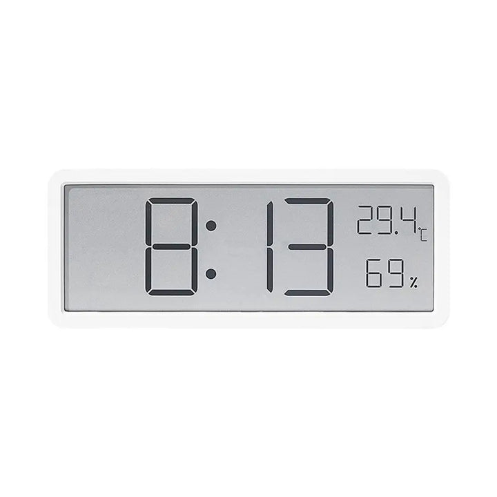 Horloge murale numérique LED design pour maison, parfaite pour salon, cuisine, ou chambre; ajoute une touche moderne.