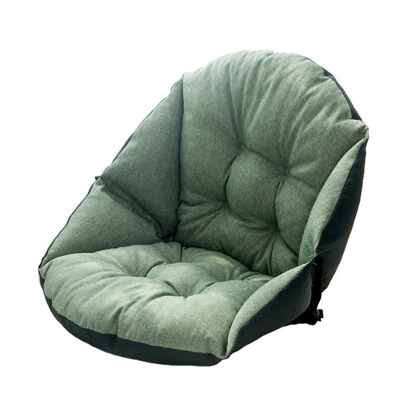 Coussin ergonomique orthopédique pour un confort optimal du dos et des fesses, soulage sciatique et coccyx.