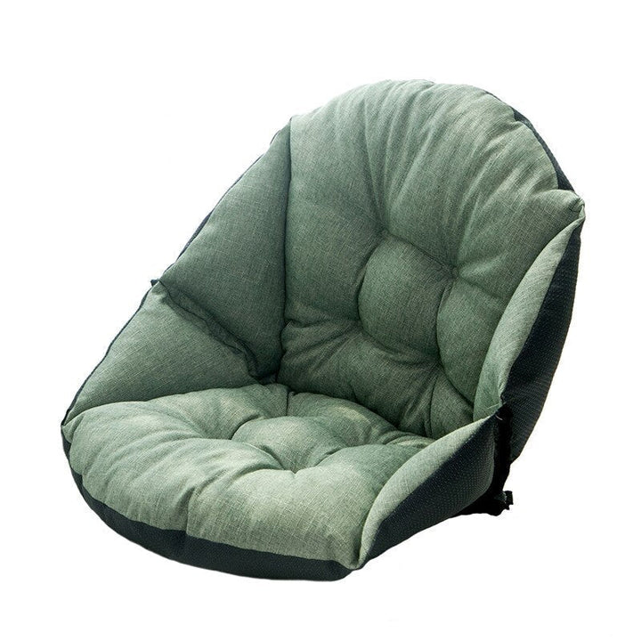 Coussin ergonomique orthopédique pour un confort optimal du dos et des fesses, soulage sciatique et coccyx.