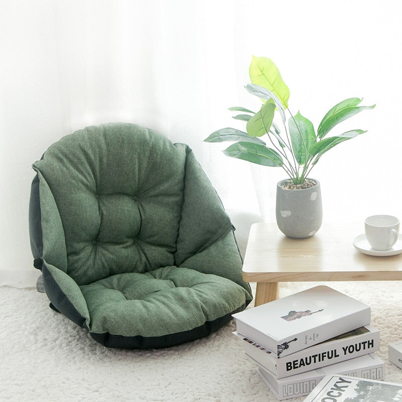 Améliorez votre posture et confort avec ce coussin ergonomique pour siège de bureau, dos et fesses.