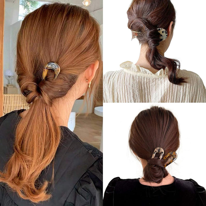 Maintien parfait du chignon avec ces épingles en U, pour une coiffure femme sophistiquée et un look stylé toute la journée.