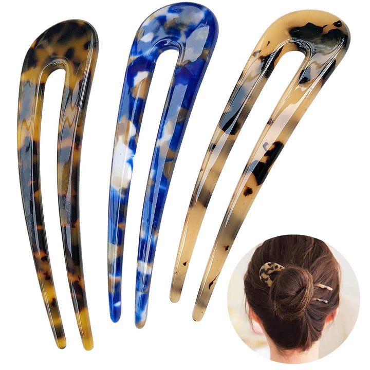 Accessoires de coiffure: épingles à chignon en U, parfaites pour un style sophistiqué et un maintien ferme des cheveux.
